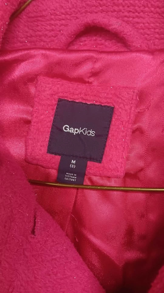 GapKids Pink Sparkle Coat M (8) - photo 2