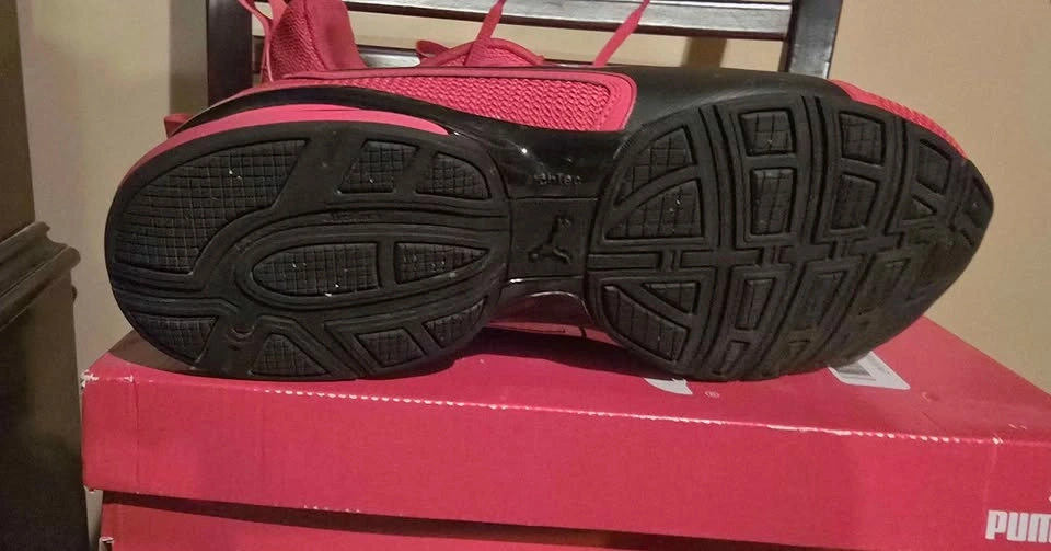 Brand New Red n Black Men's Puma Running Shoes - photo 4