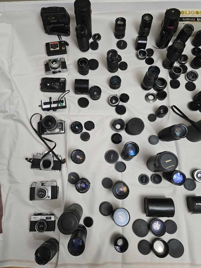 Huge Vintage Camera Lens & Accessory Lot - photo 2