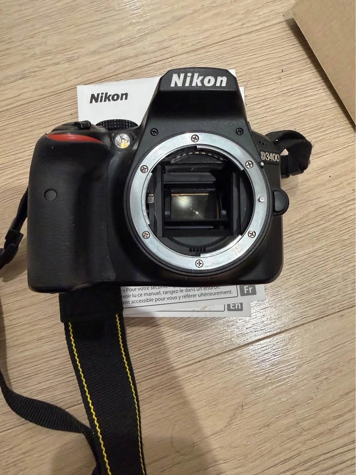 Nikon D3400 DSLR Camera + 18-55mm VR Lens + 35mm f/1.8G Lens - photo 4