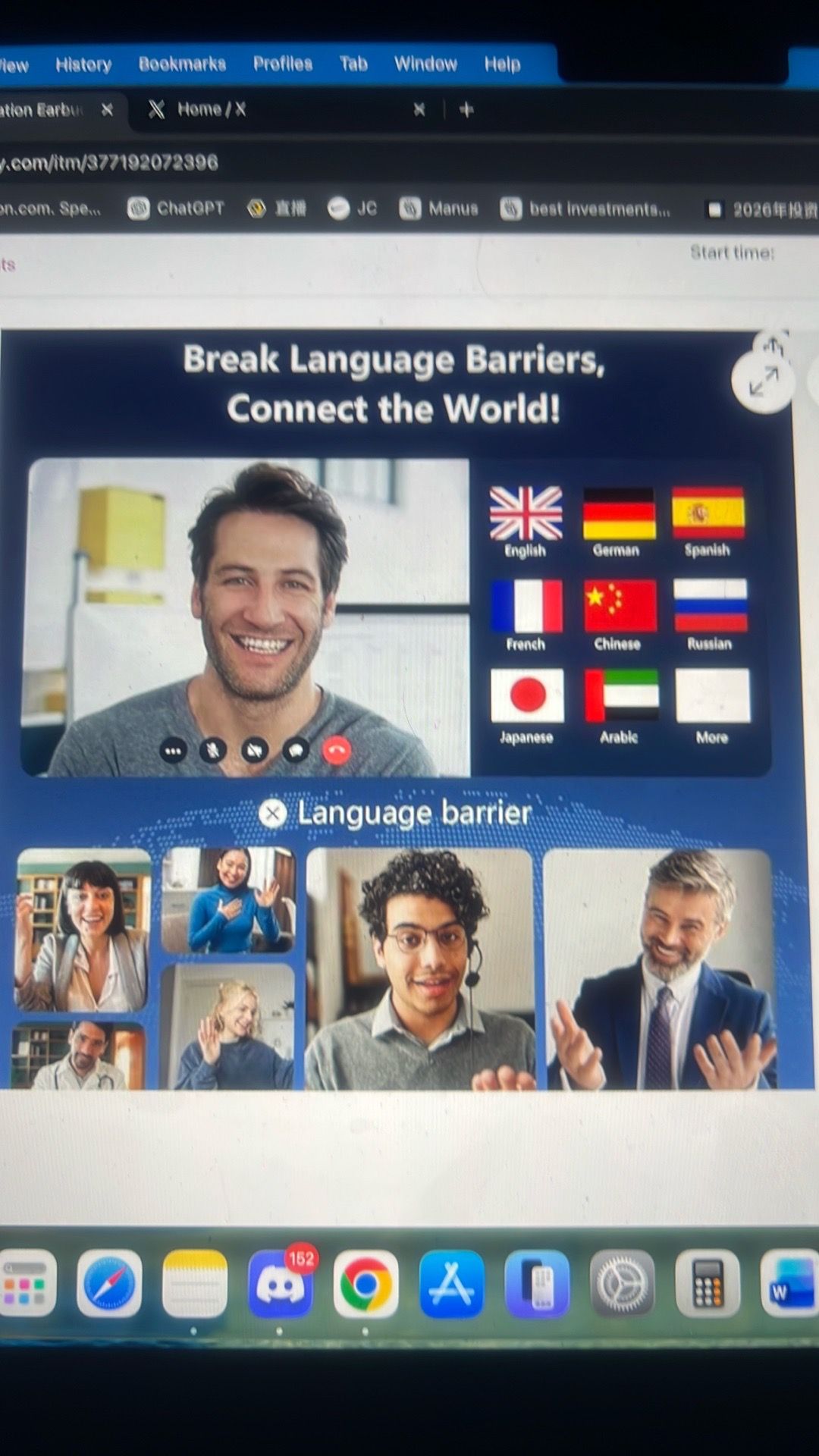 Ai translation earbuds real time 144 languages - photo 3