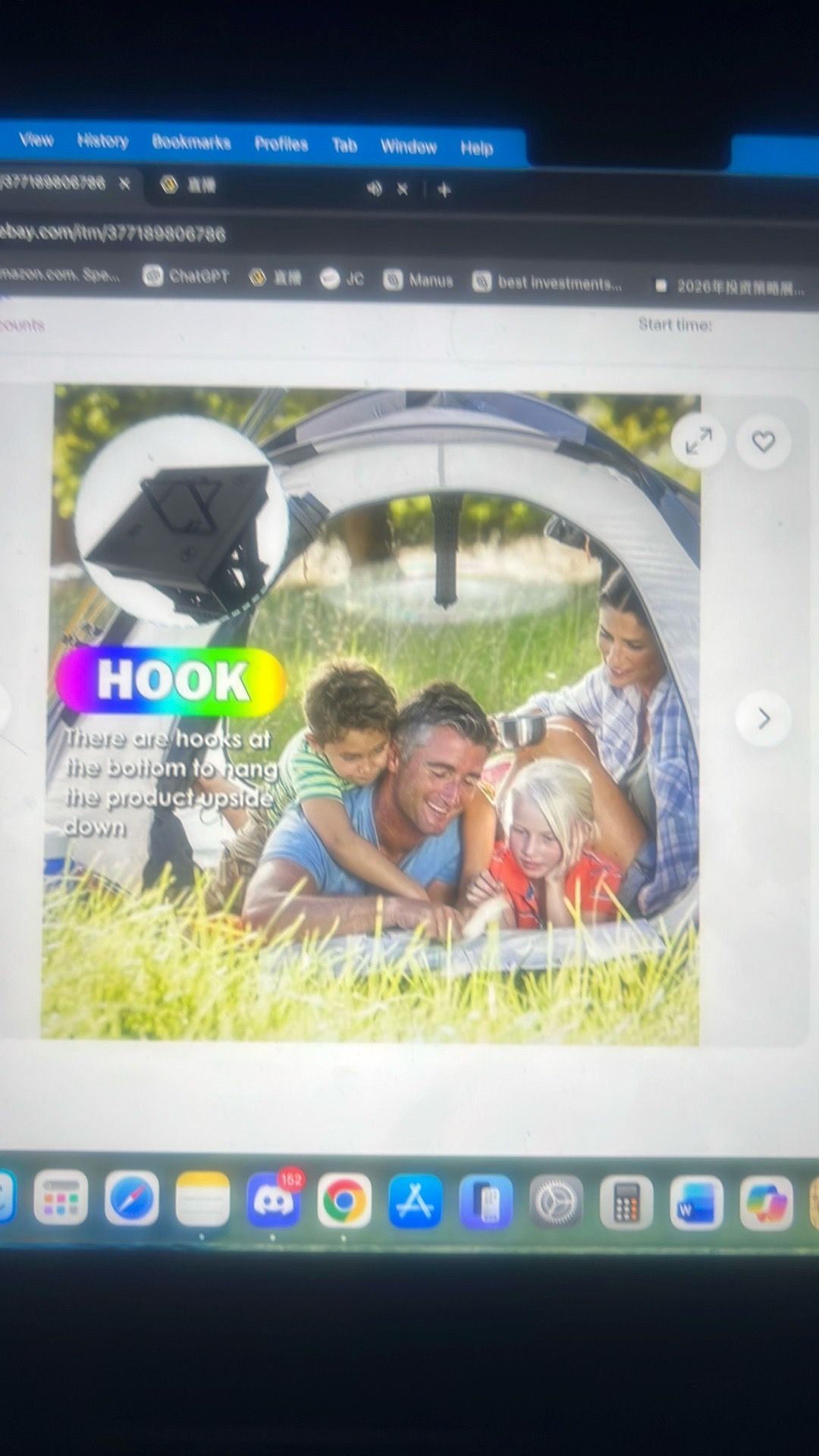 4 packs for table outdoor picnic fan, battery power - photo 4