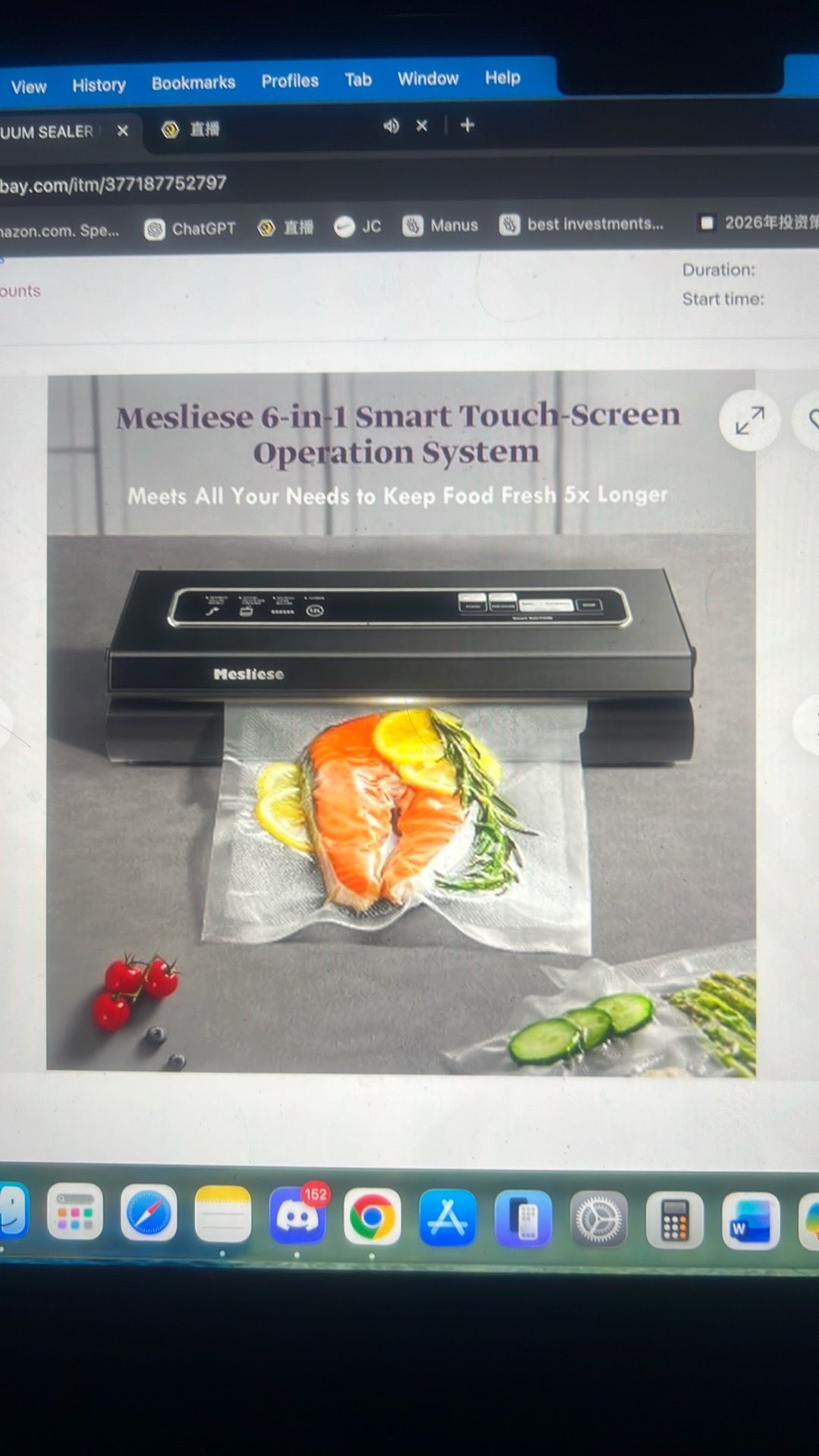 Vacuum sealer machine - photo 4