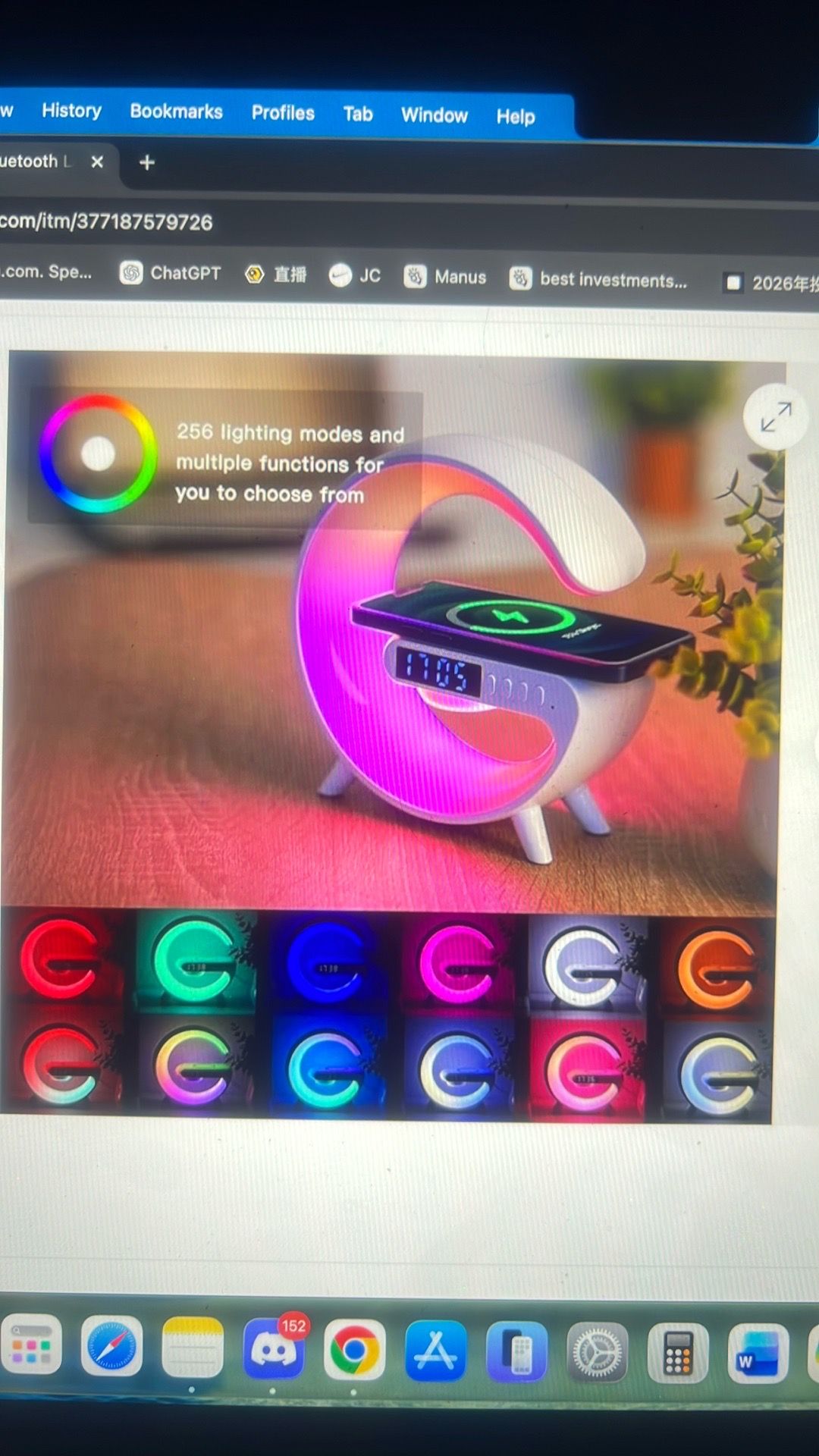Wireless speaker Bluetooth lamp - photo 3
