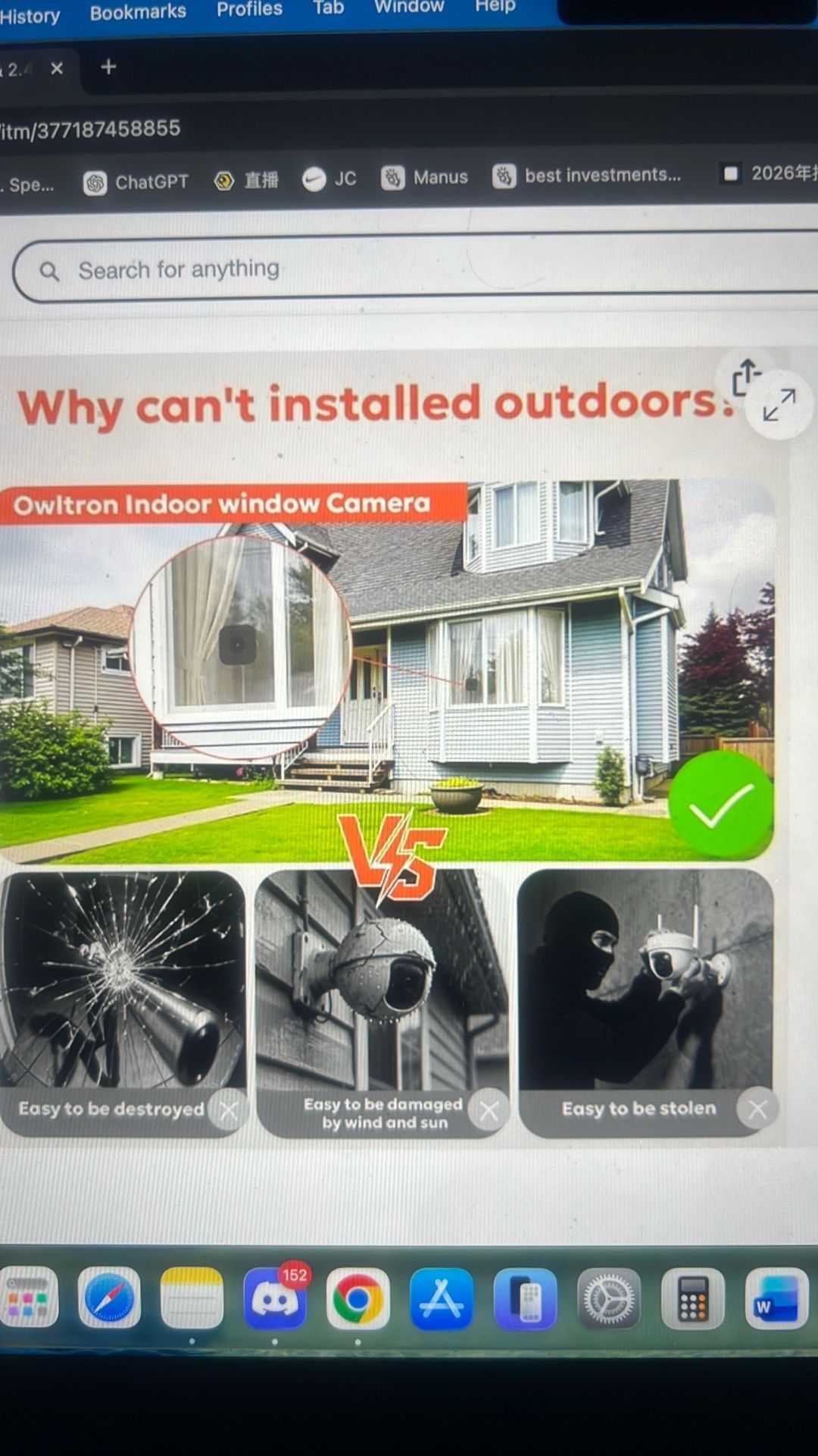 2k window camera - photo 3