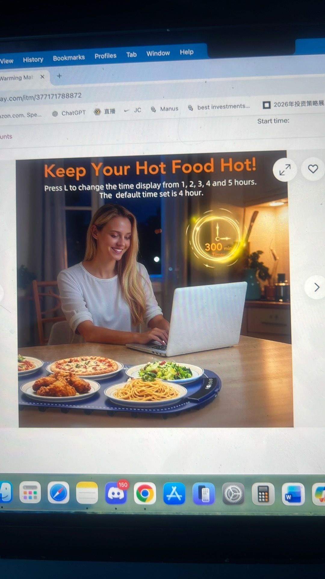 Electric food warming mats for countertop - photo 4