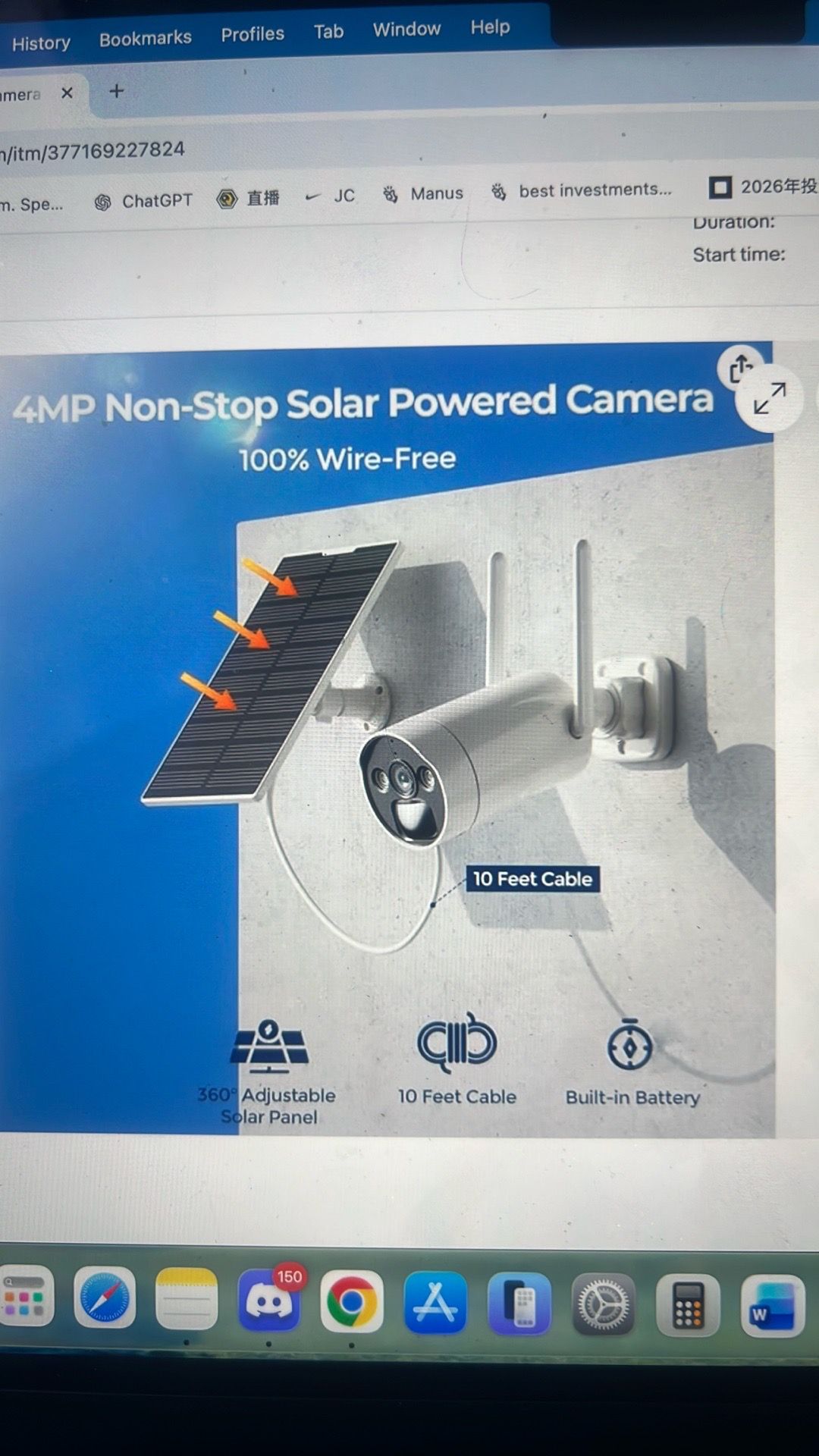 Solar camera outdoor wireless - photo 2