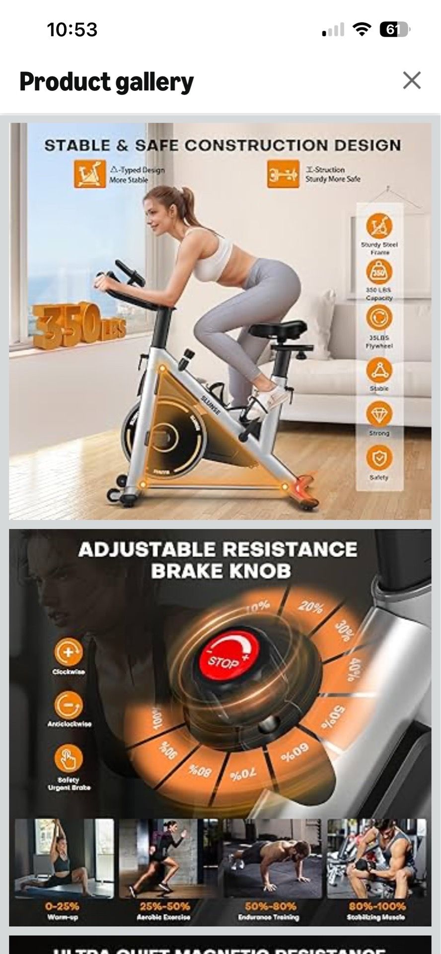 Bicycle for home gym - photo 4