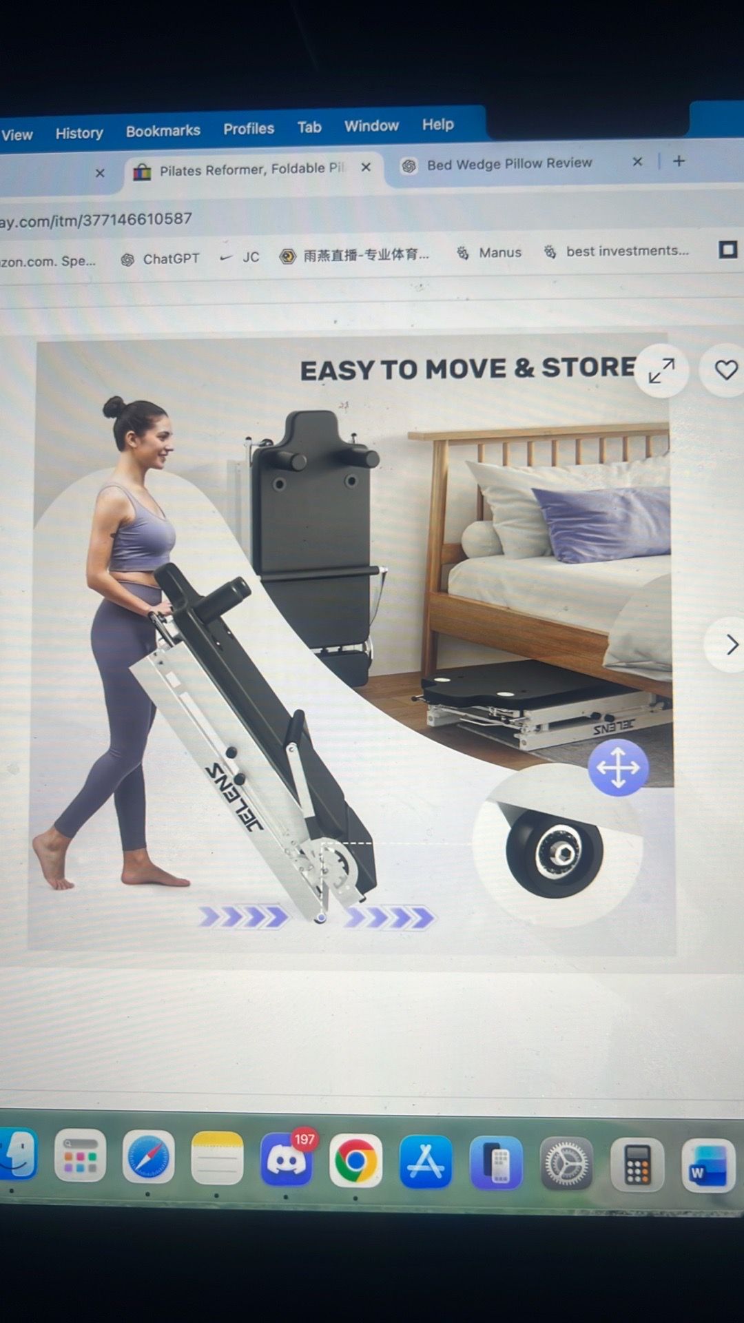 Foldable Pilates machine for home - photo 3