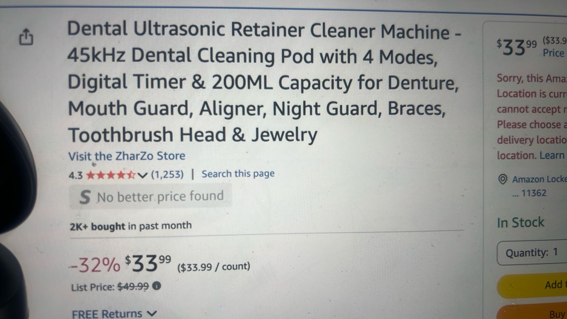 Ultrasonic Cleaner - photo 2