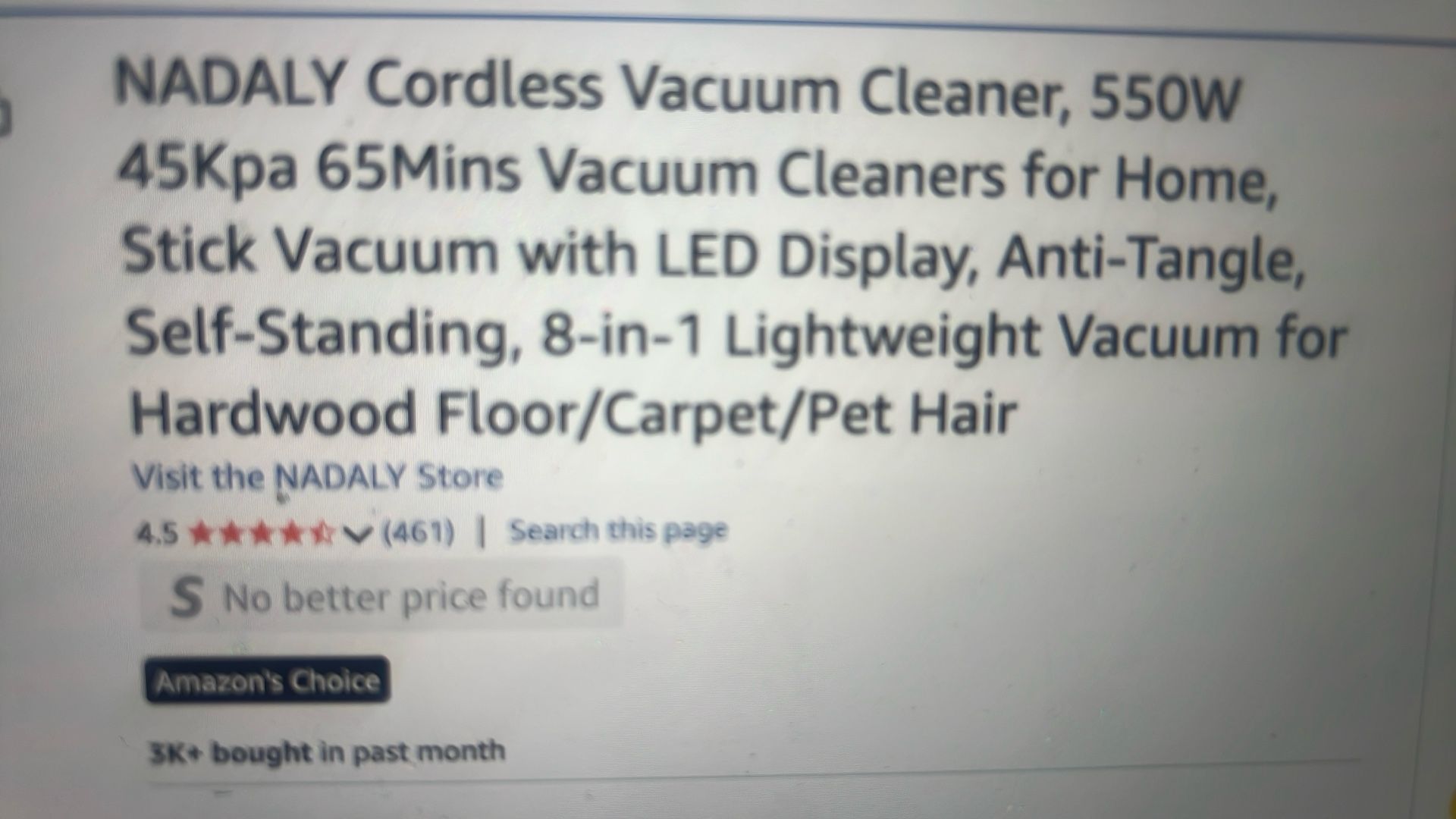 Cordless Vacuum Cleaner - photo 2