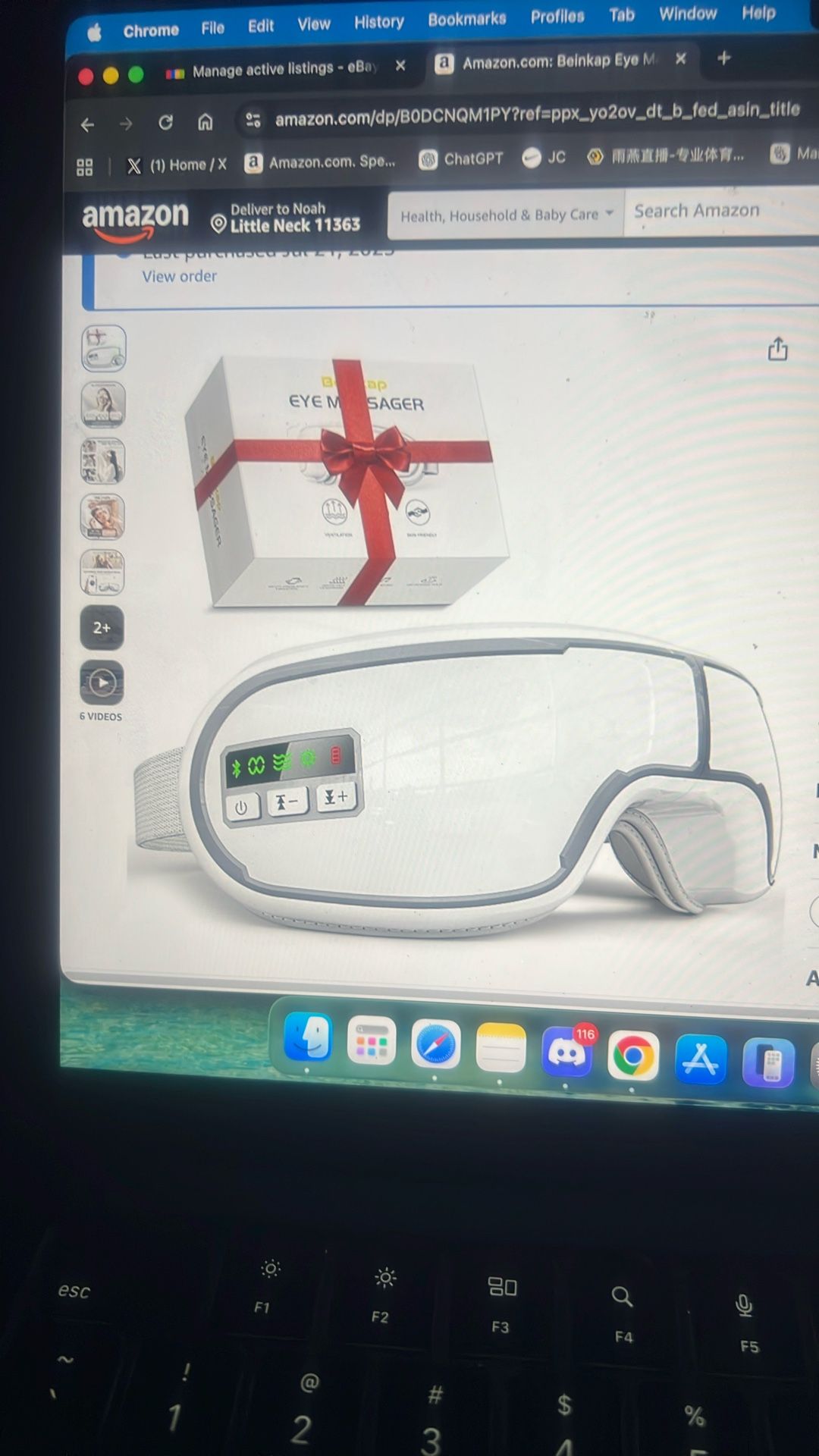 Eye Massager With Heat