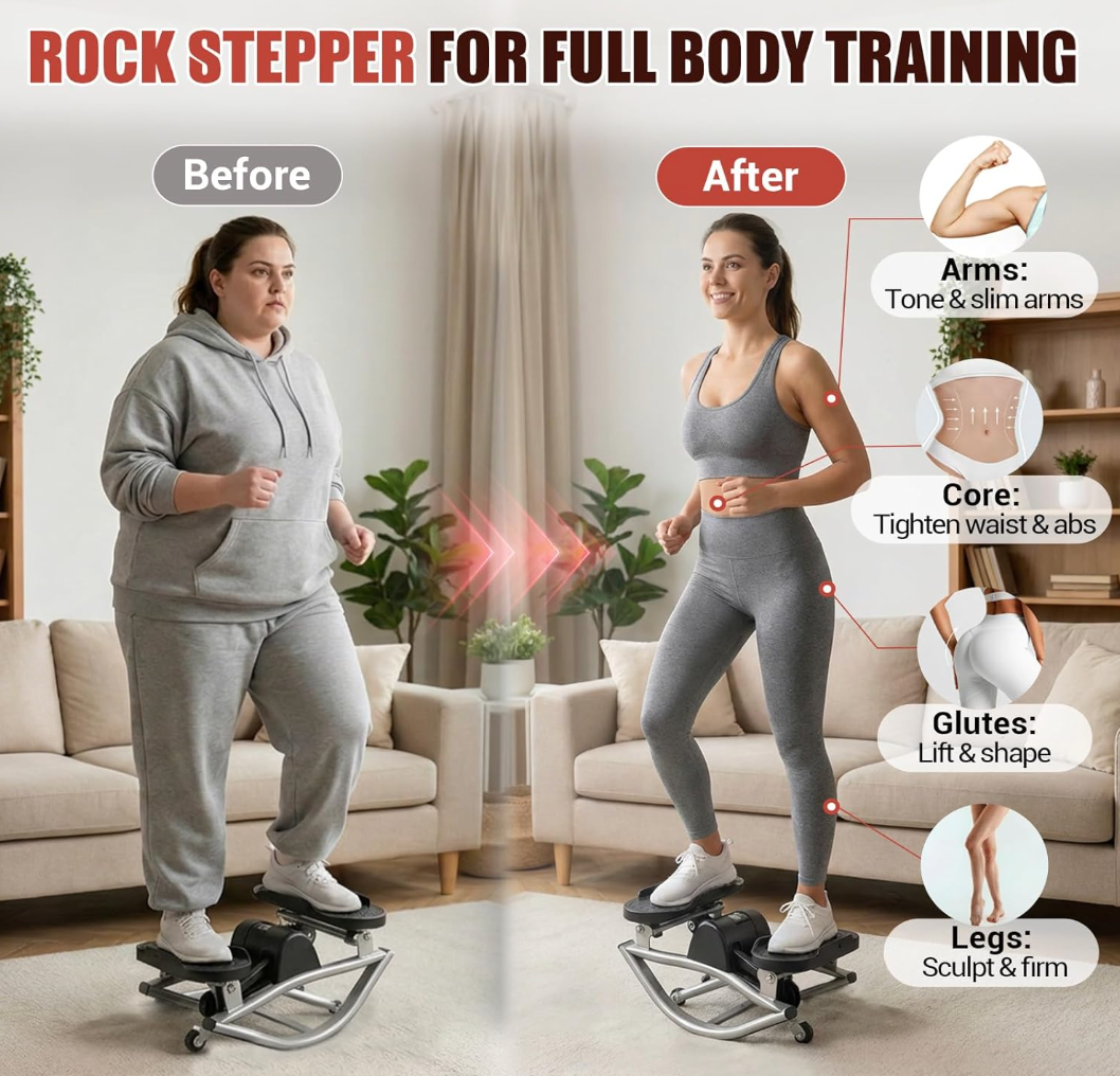 Rock Stepper for Exercise at Home, 300 LBS Capacity - photo 2