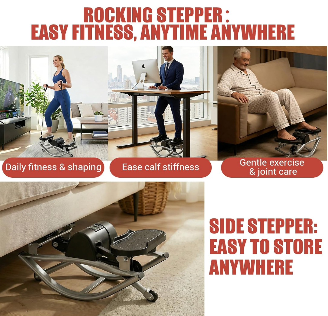 Rock Stepper for Exercise at Home, 300 LBS Capacity - photo 5