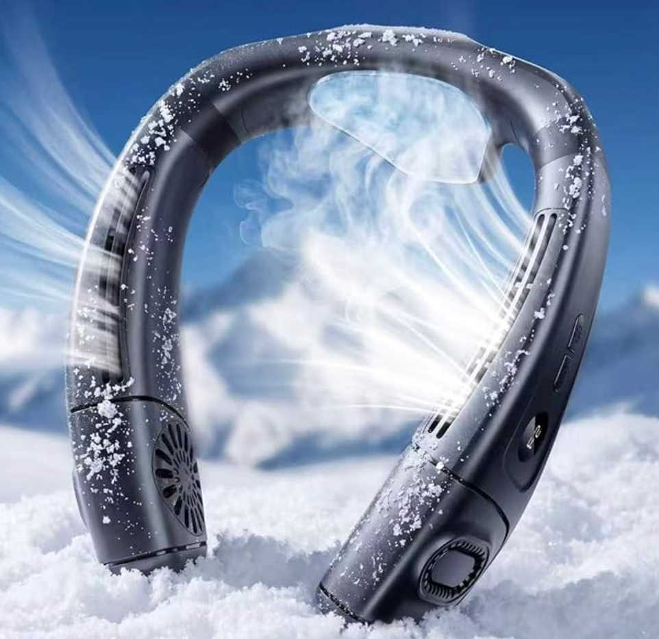 Neck Air Conditioner Fan 6000mAh Battery Wearable