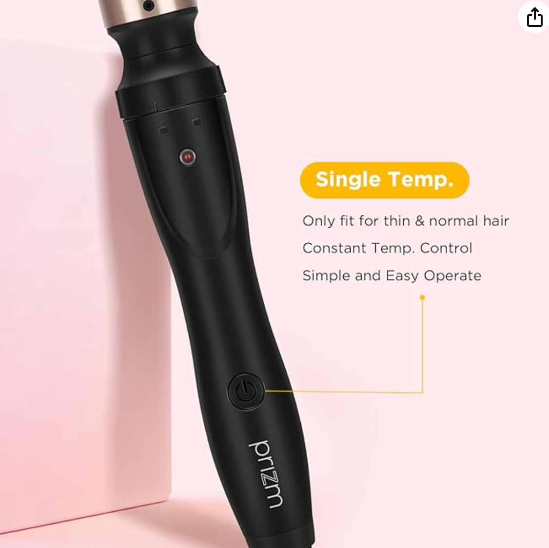 3-in-1 Interchangeable Barrel Curling Iron Set - photo 4