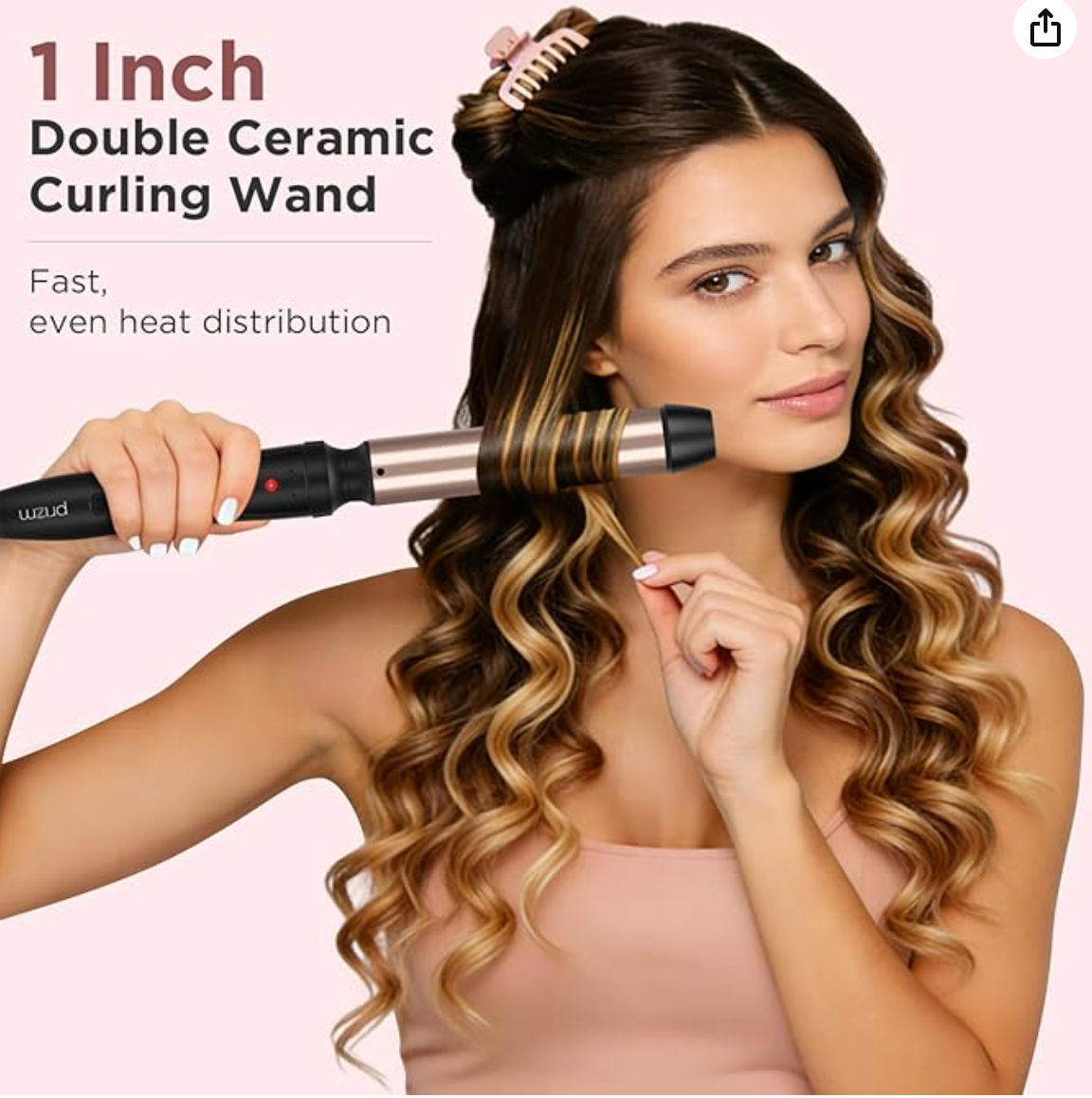 3-in-1 Interchangeable Barrel Curling Iron Set - photo 5