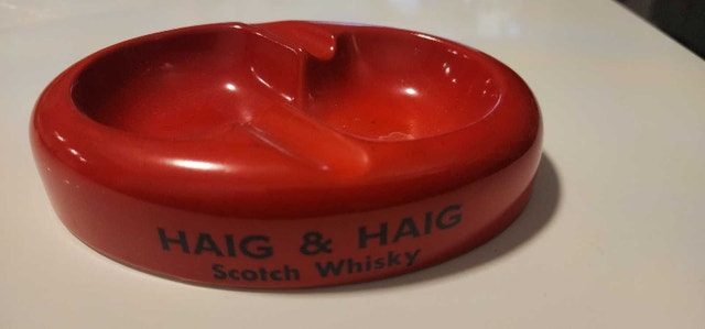 Haig & Haig Scotch Whisky Ashtray