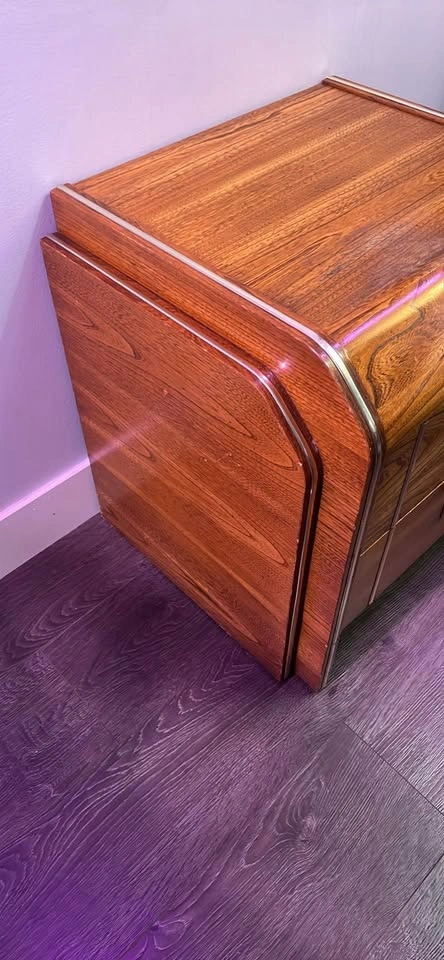 Vintage Waterfall Revival Cabinet - photo 3