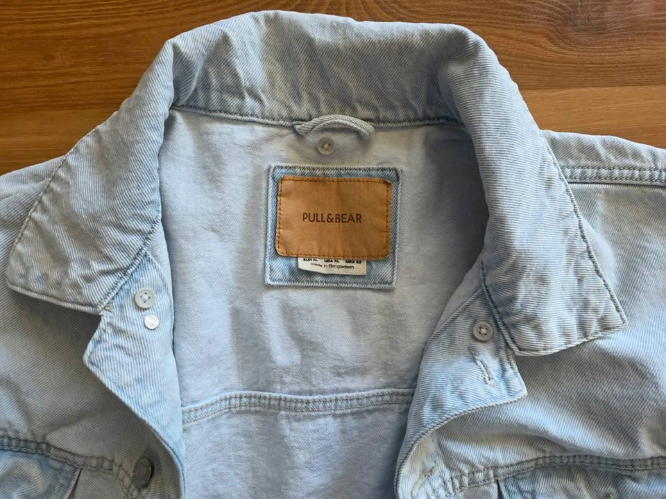 PULL&BEAR Light washed Men's denim jacket size XL - photo 2