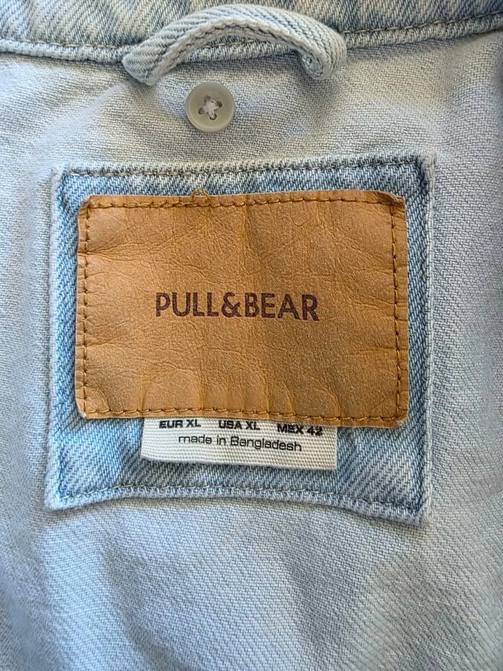 PULL&BEAR Light washed Men's denim jacket size XL - photo 3