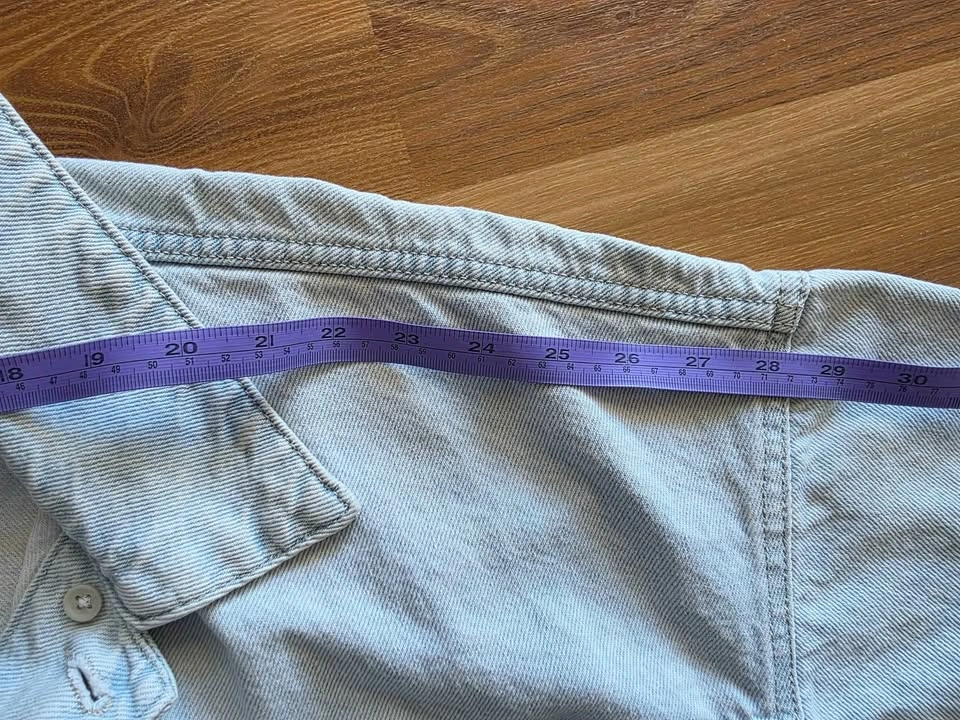 PULL&BEAR Light washed Men's denim jacket size XL - photo 5
