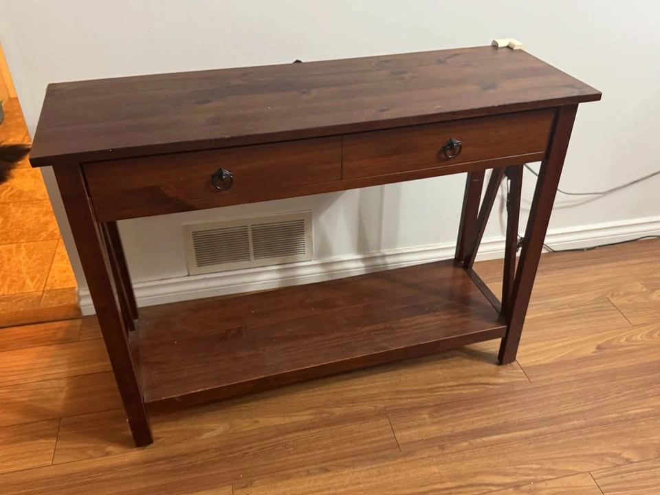 Solid Wood Console Table / Entryway Table - photo 3