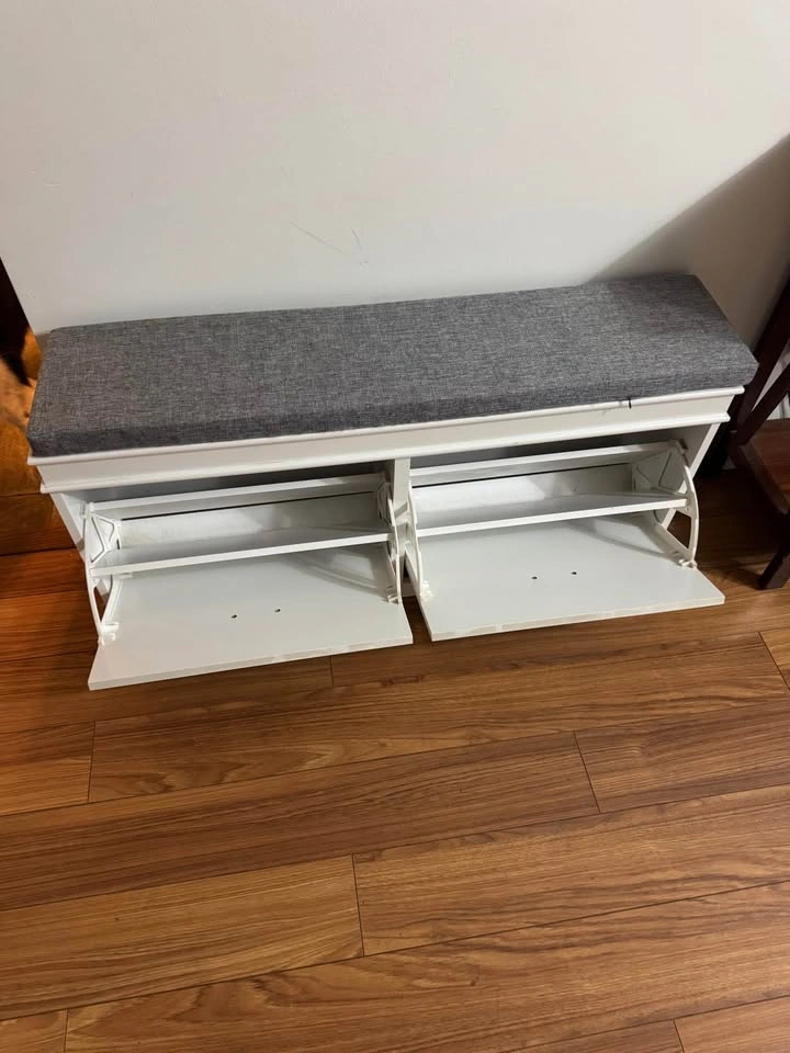 Entryway Shoe Storage Bench / Shoe Cabinet - photo 2