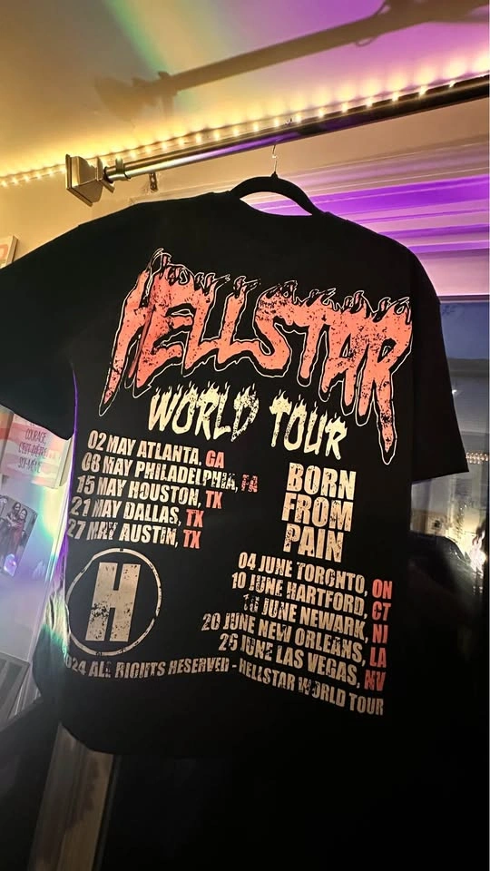 Hellstar Tshirts (LARGE) - Brand New - photo 3