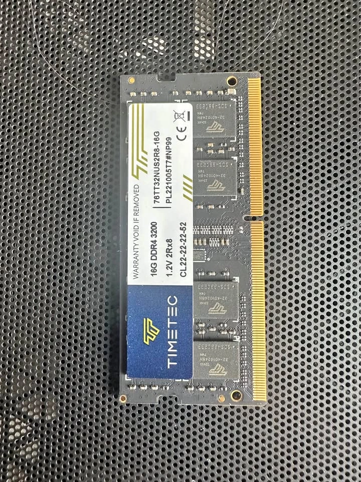 Timetec 16GB DDR4 3200MHz SODIMM Laptop RAM