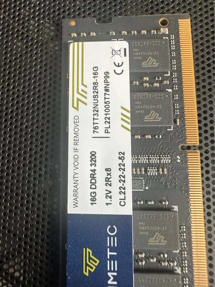 Timetec 16GB DDR4 3200MHz SODIMM Laptop RAM - photo 2