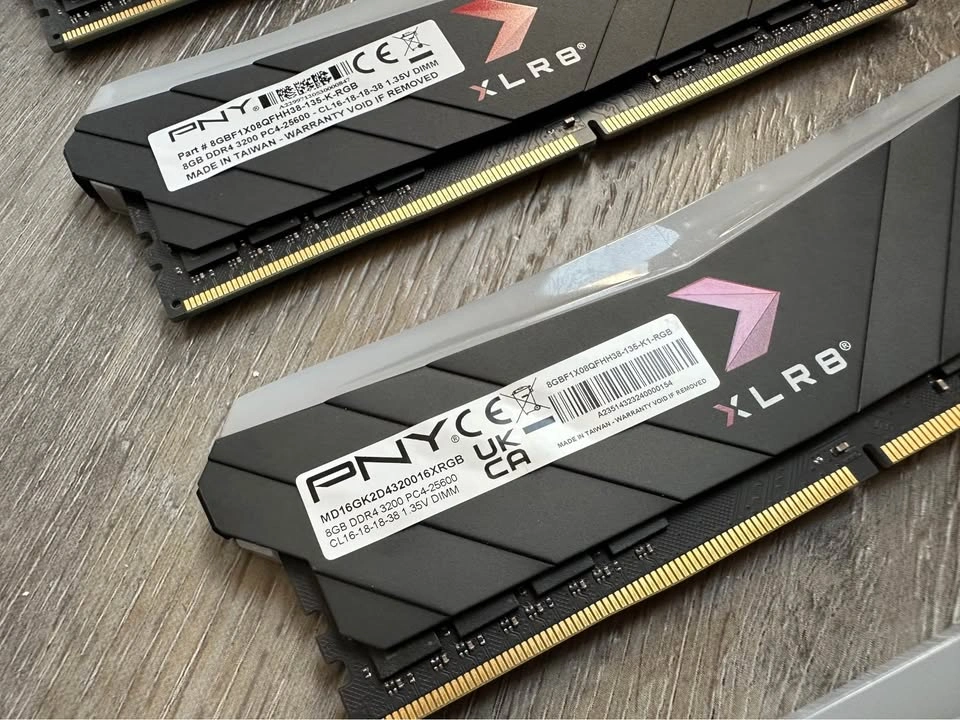 PNY XLR8 Gaming RGB DDR4 RAM – 32GB 3200MHz CL16 - photo 3