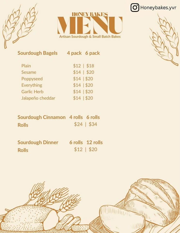 Fresh Artisan Sourdough Bakes