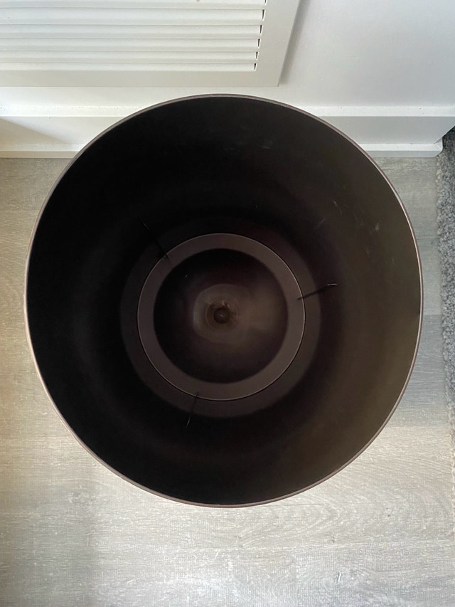 Gold Umbra Trash Can - photo 2