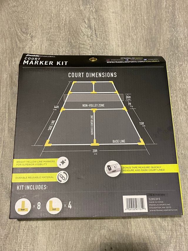 Selkirk Portable Pickleball Net System & court markers - photo 4