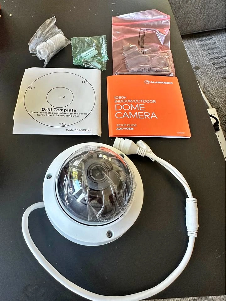 NEW IN BOX – Alarm.com ADC-VC826 HD Dome Security Camera
