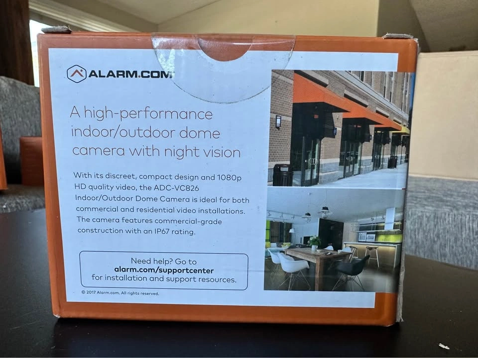 NEW IN BOX – Alarm.com ADC-VC826 HD Dome Security Camera - photo 3