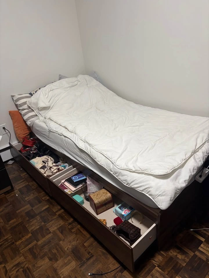 Twin Bed with storage - photo 2