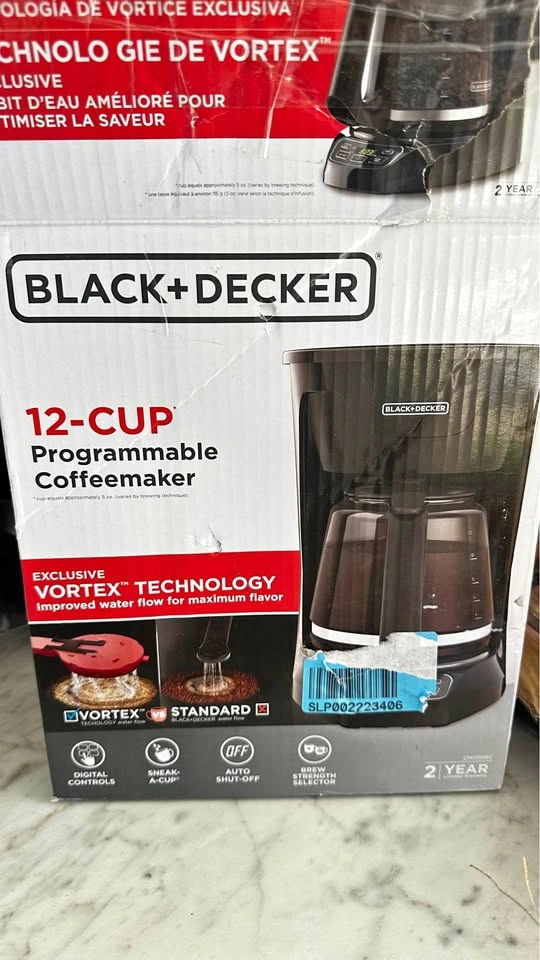 Black+Decker 12-Cup Programmable Coffeemaker