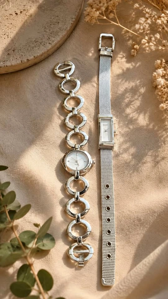 DKNY NY-3362 & Silver-Tone Women’s Watches | Fashion Watch Lot