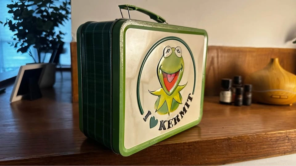 Vintage Kermit the Frog Metal Lunchbox – Muppets Collectible Tin - photo 3