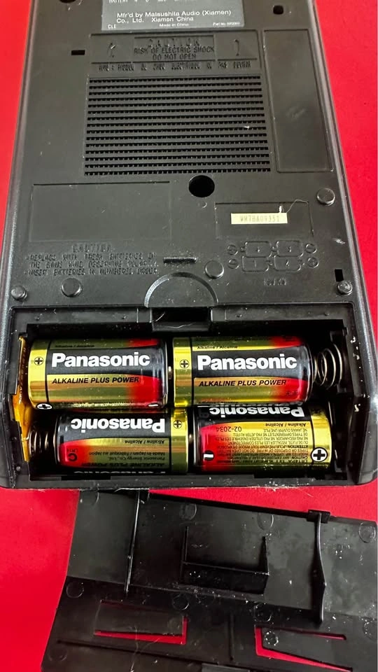 Vintage Panasonic Cassette Recorder + 1970 Van Morrison Poster - photo 4