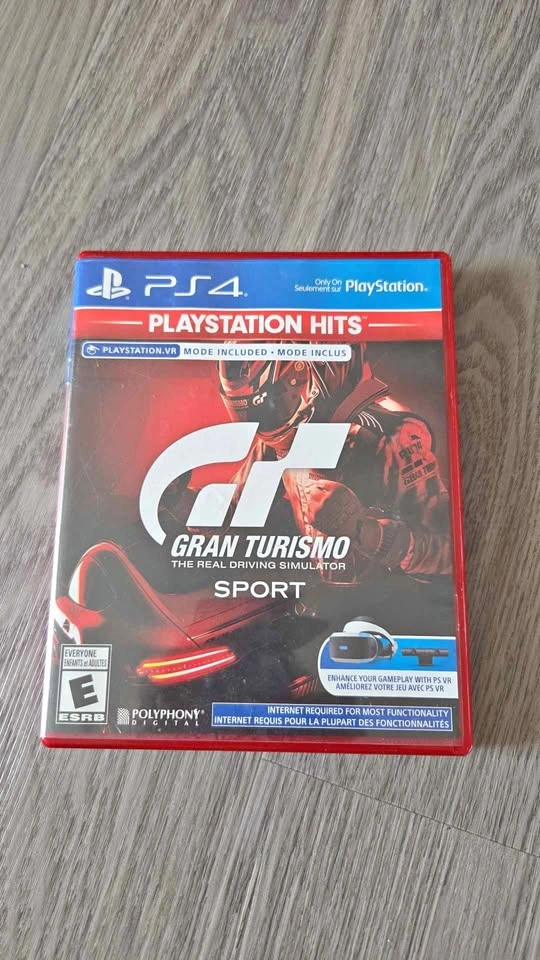Gran Turismo Sport PlayStation Hits PS4