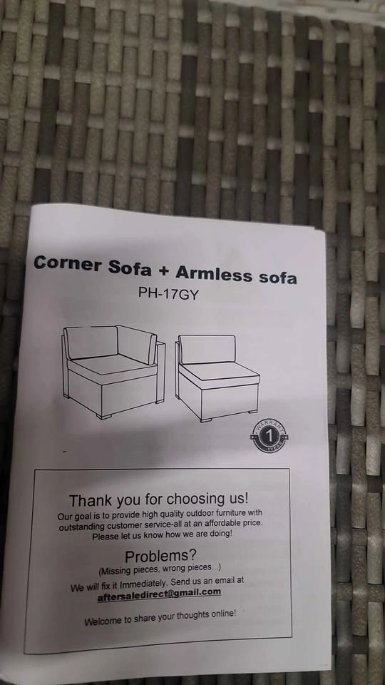 2 pieces of patio furniture - photo 5