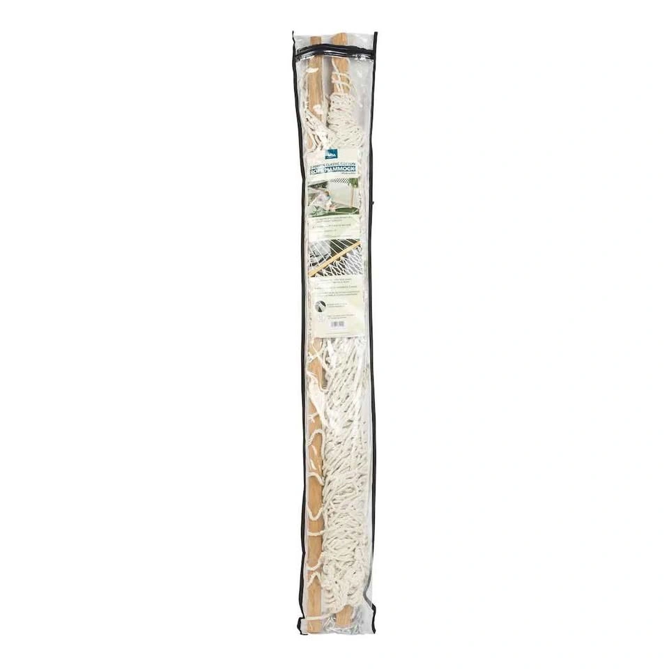 Cotton Rope Spreader Bar Hammock - Natural - photo 3