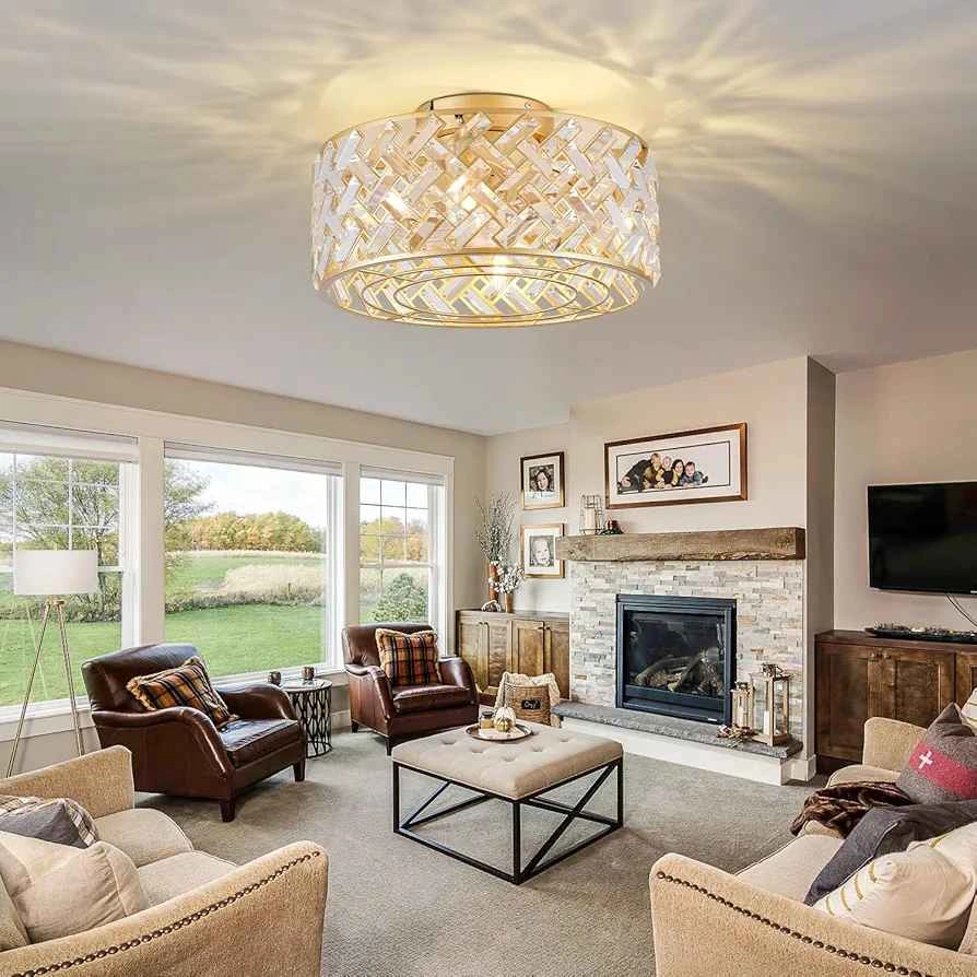 18 Inch Caged Ceiling Fan with Lights and Remote - photo 2