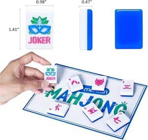 Jongyance American Mahjong Tile Set (Blue) - 160 Tiles - photo 3