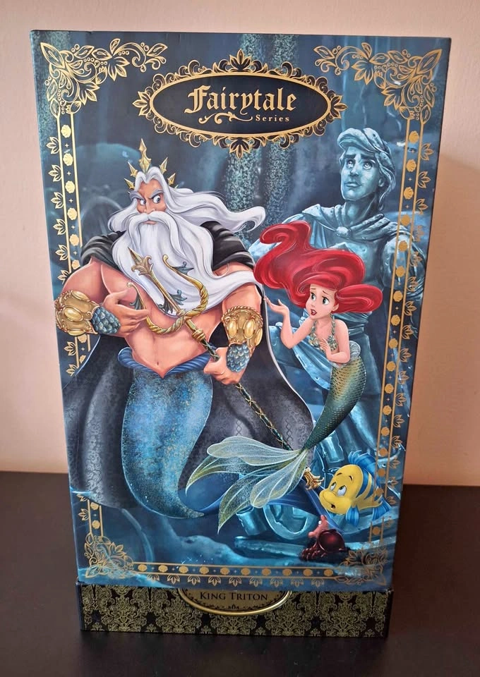 New Fairytale Series Ariel & King Triton 4117 Disney Store Exclu