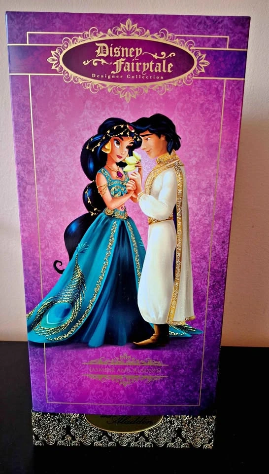 Disney Aladdin Designer Fairytale Couple Jasmine Limited Edition