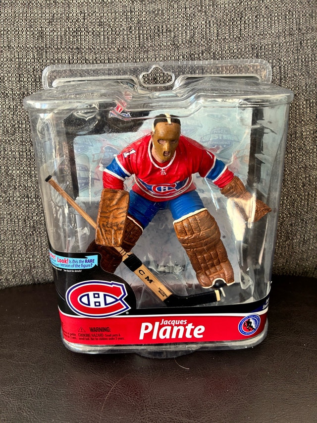Jacques Plante McFarlane NHL Hockey Montreal Canadiens